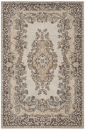 Vintage Turkish Rug – Beige · 177 × 271 cm