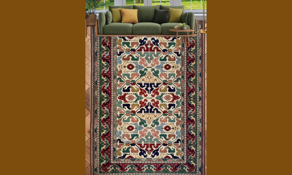 Turkish Yoruk Handwoven Wool Rug – 233×285 cm | Anatolian Tribal Carpet