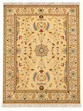 Afghan Rug, Ivory, 150 × 200 cm