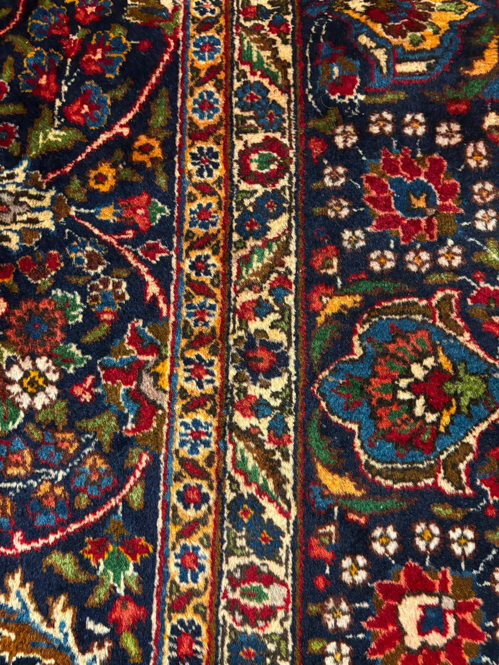 Persian Goy Tabriz Rug 222 × 330 cm | Handmade Wool Rug