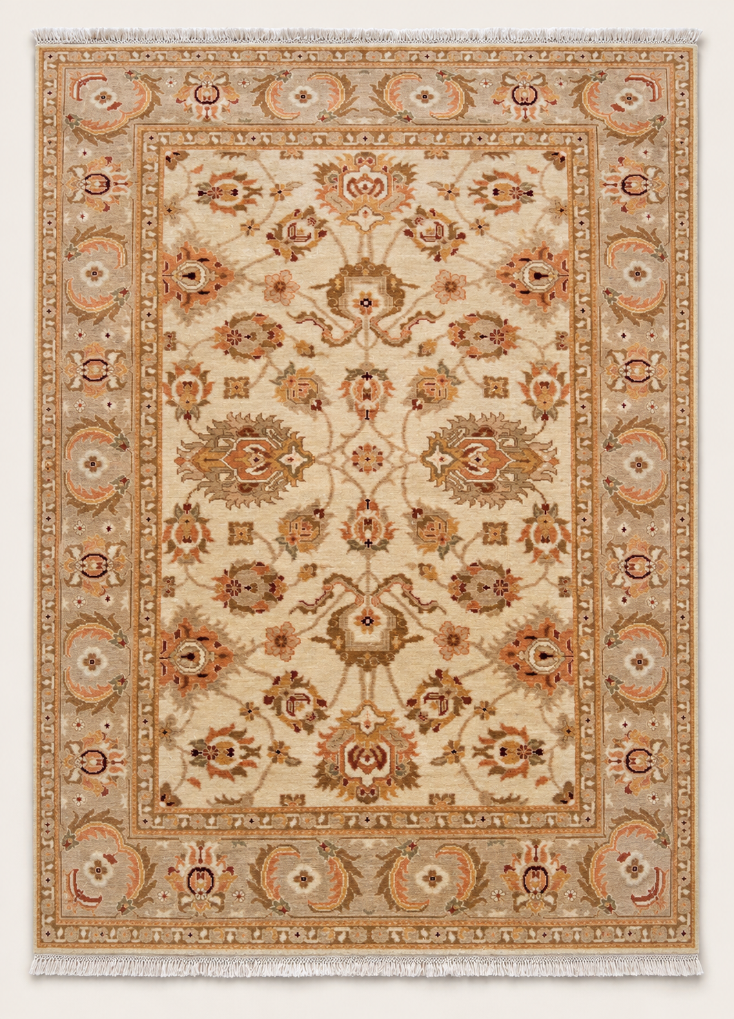 Ottoman Oushak Rug – Beige · 173 × 240 cm