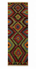 83 × 340 cm | Handmade Uşak Eşme Wool Kilim Runner