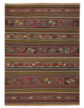 148 × 210 cm | 70-Year-Old Vintage Handmade Turkish Konya Kilim