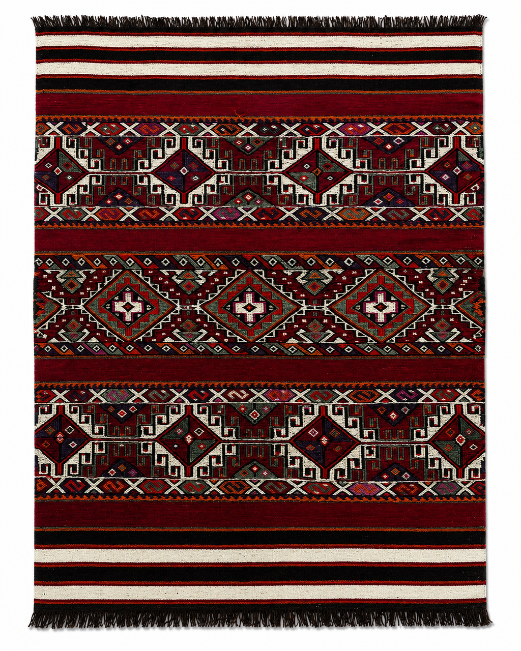 83 × 105 cm | Handmade Mersin Mut Wool Kilim