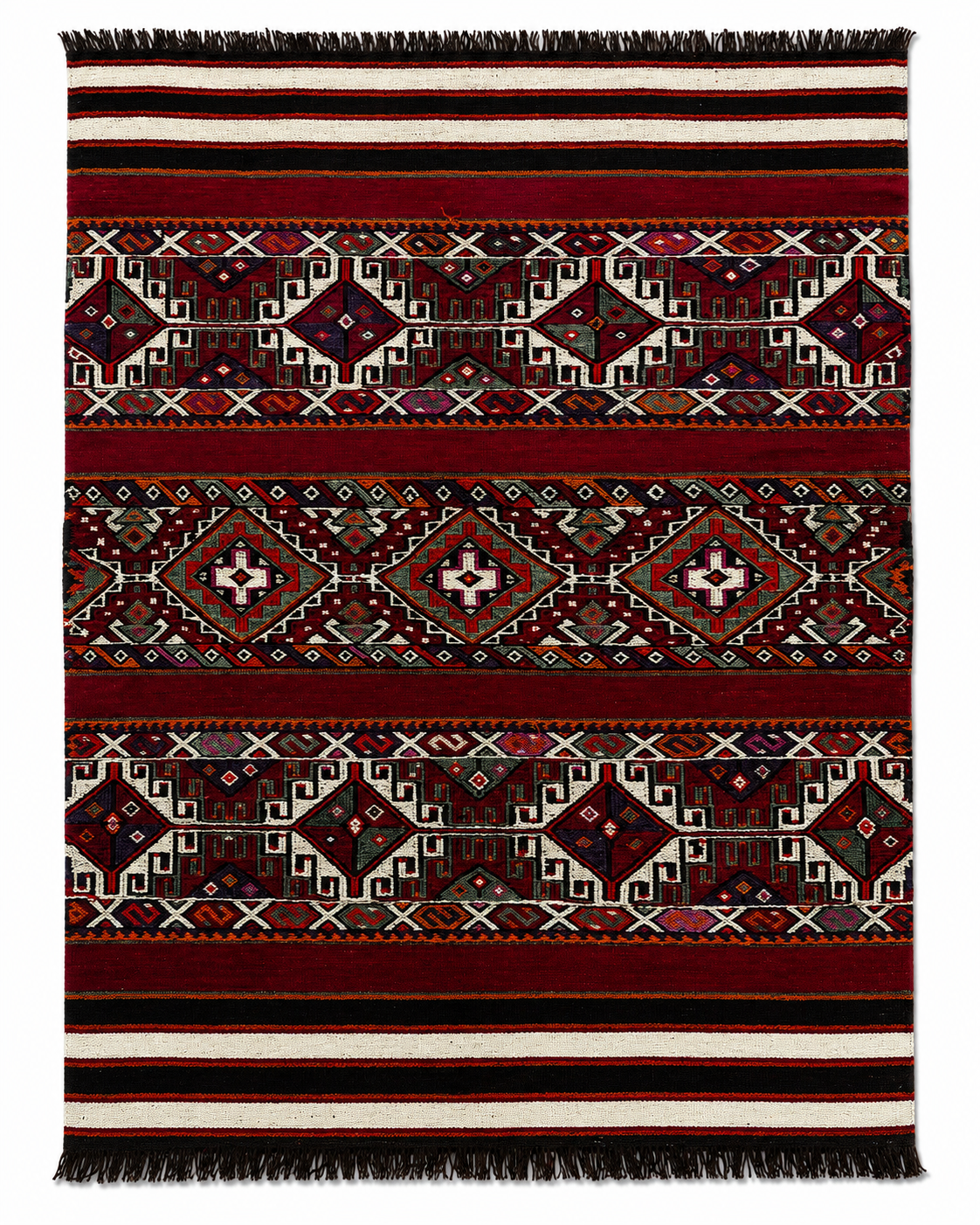 83 × 105 cm | Handmade Mersin Mut Wool Kilim