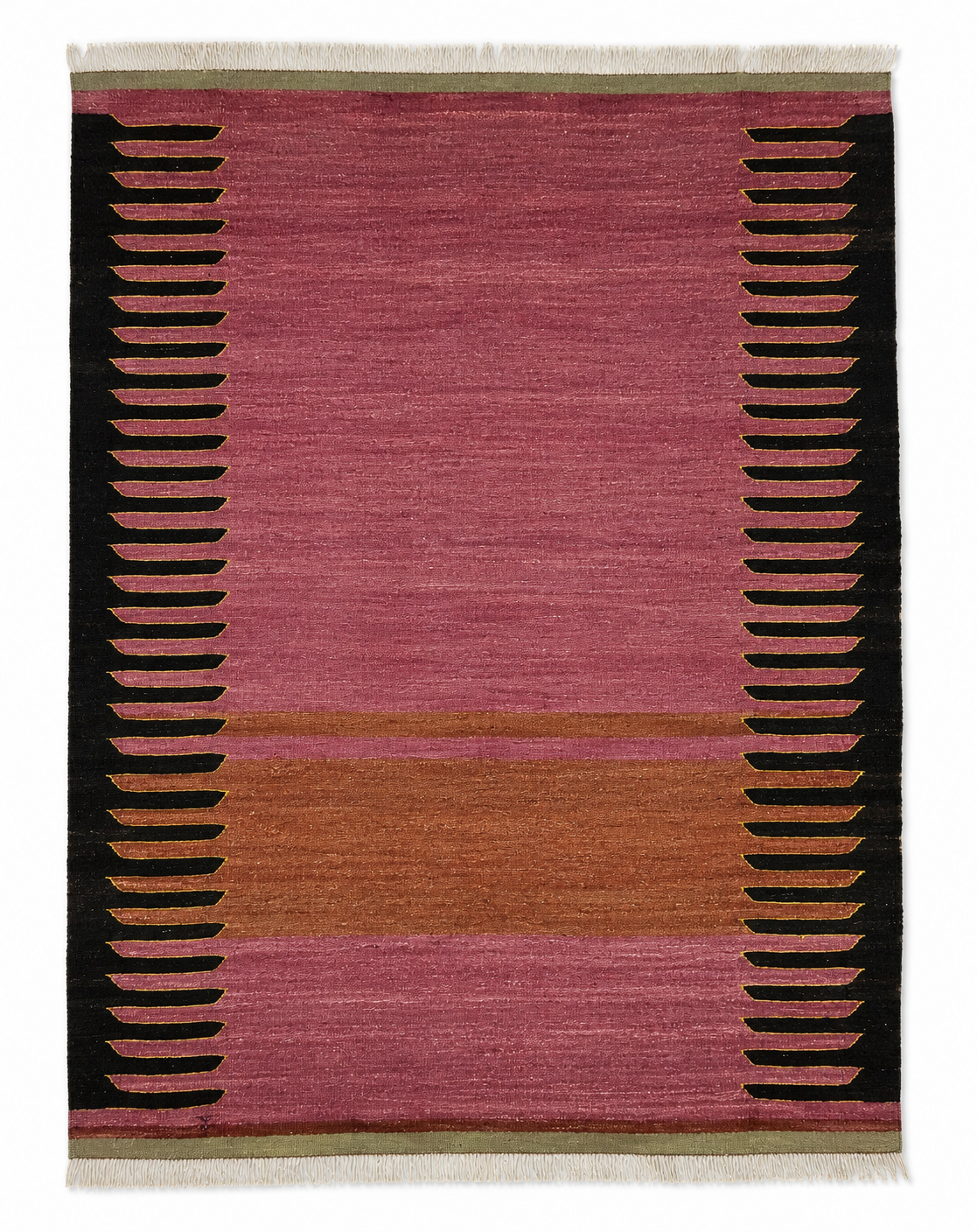 115 × 164 cm | Authentic Handmade Turkish Wool Kilim(c. 1950s)
