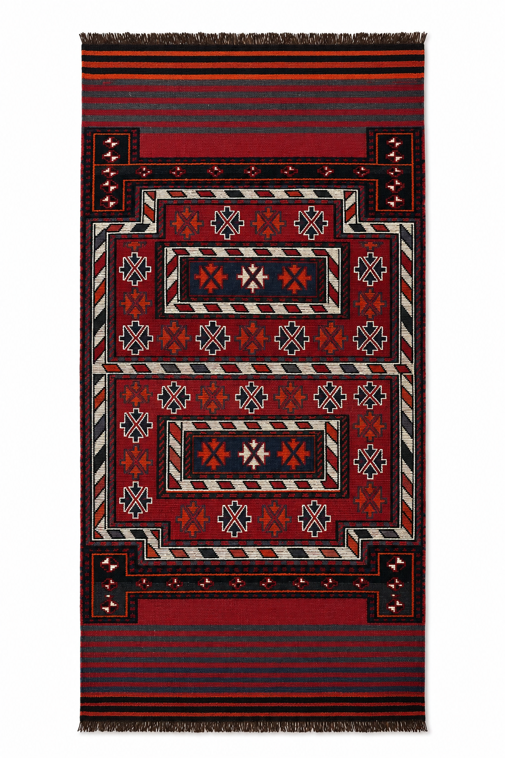 85 × 195 cm | Handmade Iranian Bahtiyari Kilim
