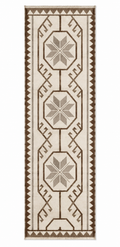 100 × 335 cm | Handmade Anatolian Herki Kilim Runner