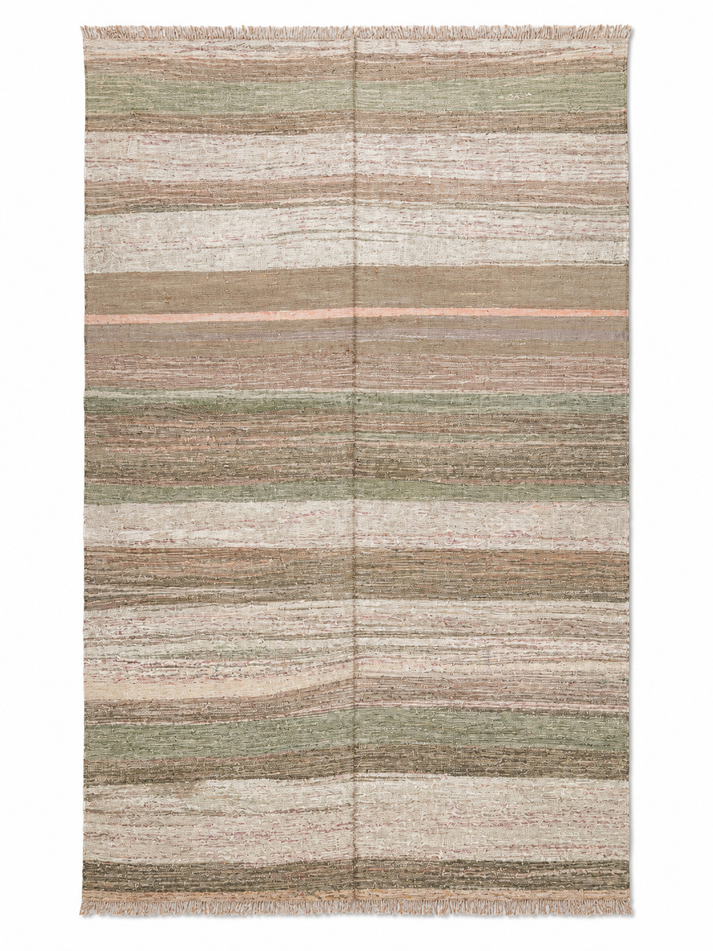 170 × 250 cm | Handmade Recycled Cotton Kilim