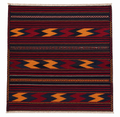 163 × 173 cm Vintage Persian Kilim – Handmade Wool Carpet