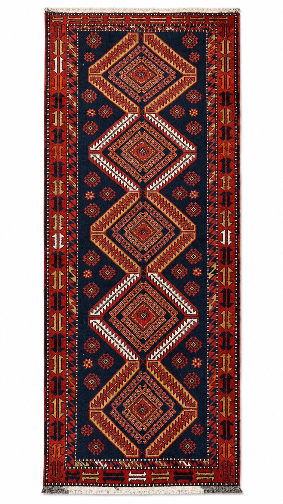 116 × 356 cm | Handmade Malatya Wool Runner Rug