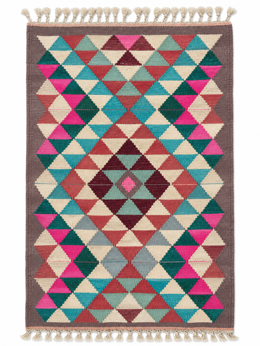 90 × 142 cm Vintage Antalya Kilim – Handmade Turkish Wool Carpet