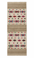 67 × 220 cm Vintage Sultanhanı Kilim Runner – Handmade Turkish Wool Carpet