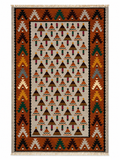 100 × 150 cm | Handmade Yugoslav Pirot Wool Kilim