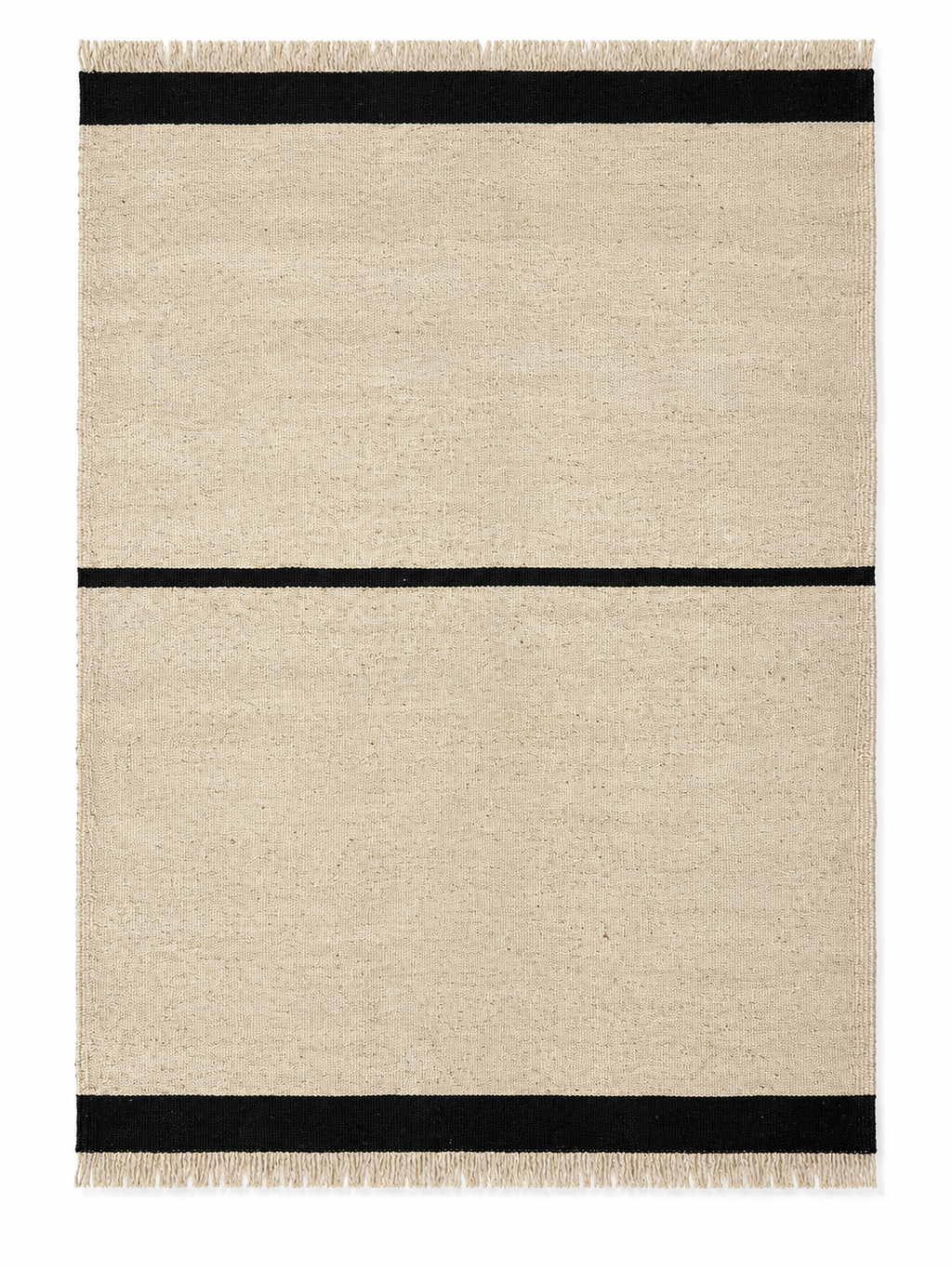 103 × 151 cm Handmade Turkish Milas Kilim – Minimalist Wool Carpet – Vintage Anatolian Flatweave