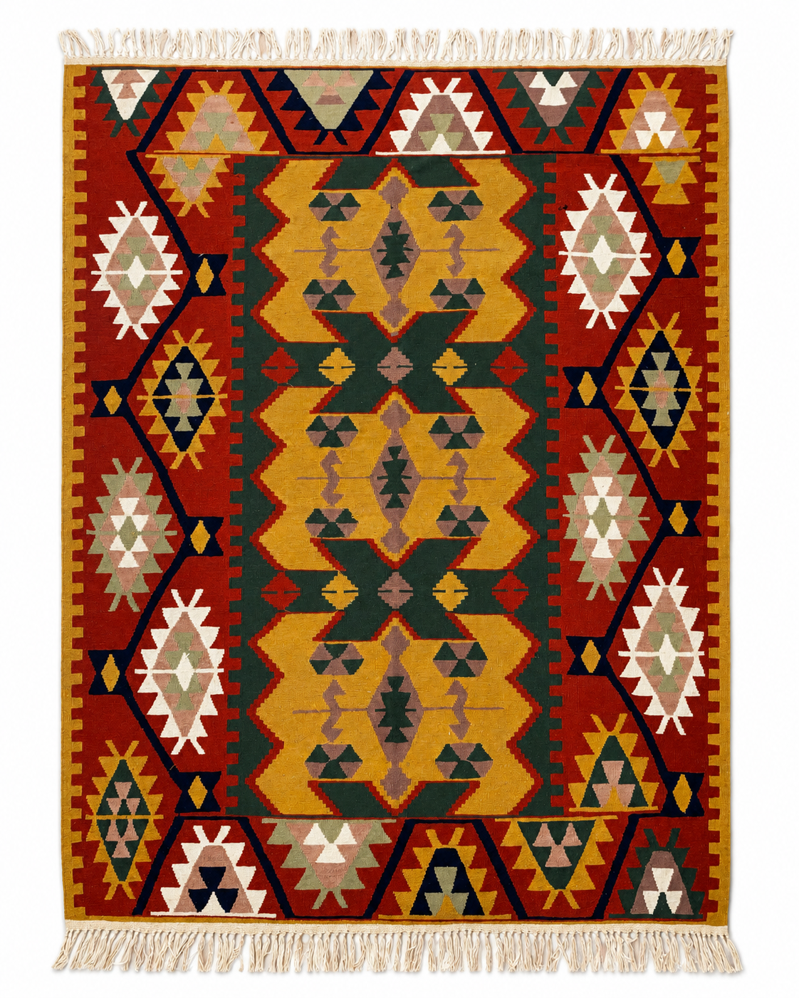 120 × 180 cm | Handmade Anatolian Wool Kilim