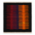 95 × 103 cm Handmade Turkish Afyon Kilim – Vintage Geometric Wool Carpet– Minimalist Anatolian Flatweave