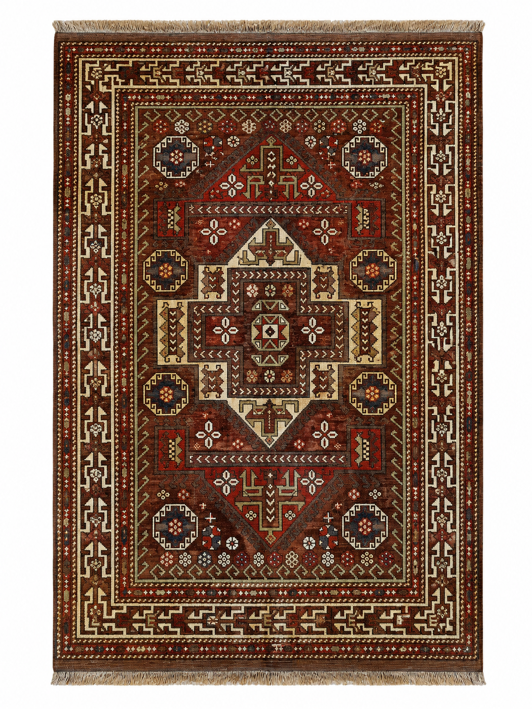 178 × 263 cm | 100+ Year Old Antique Ayvacık Rug | Handmade Turkish Wool Rug