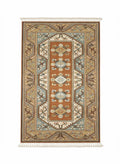 Turkish Milas Wool Rug – 120×200 cm | Handwoven Pastel Anatolian Carpet