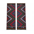 Vintage Balıkesir cicim runner in green and red, 80 × 300 cm