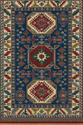 Turkish Aksaray Sultanhanı Rug – 125×190 cm | Handwoven Wool Vintage Carpet