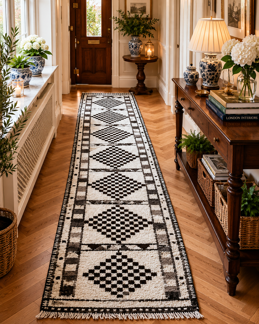83 × 340 cm | Handmade Kurdish Tribal Runner
