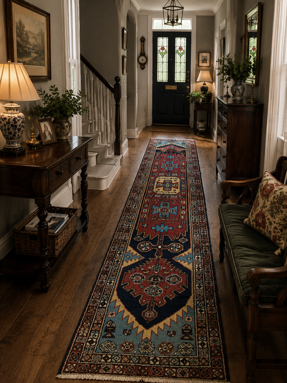 97 × 378 cm | Manisa Kula | Vintage Turkish Wool Runner