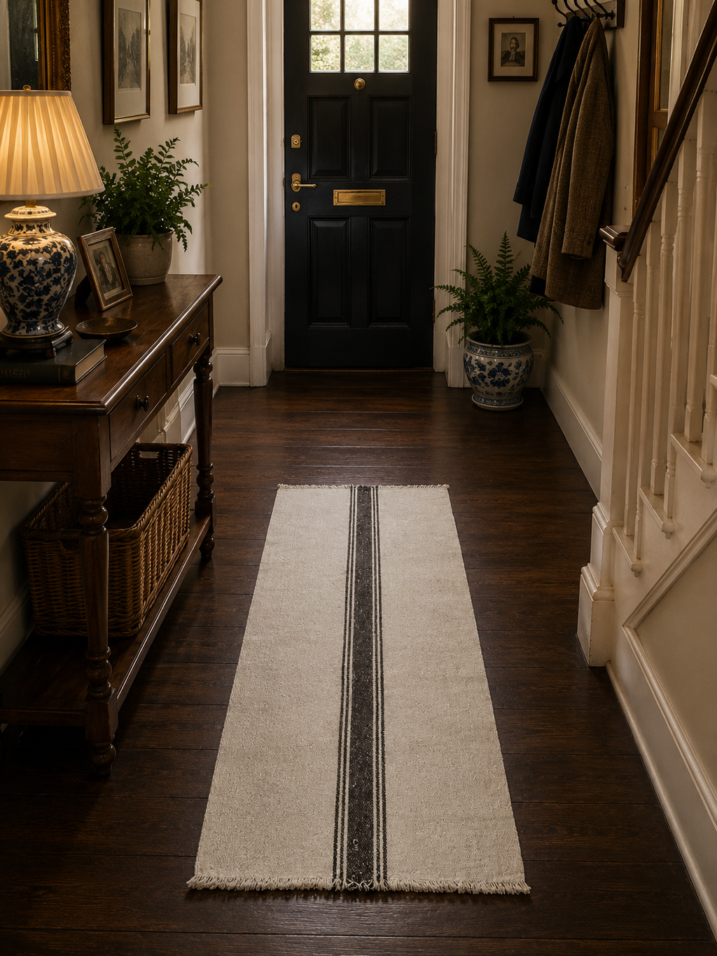77 × 163 cm Vintage Anadolu Kilim Runner – Handmade Turkish Wool Carpet