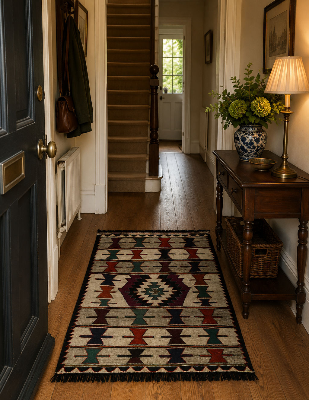 97 × 125 cm | Handmade Mersin Mut Wool Kilim