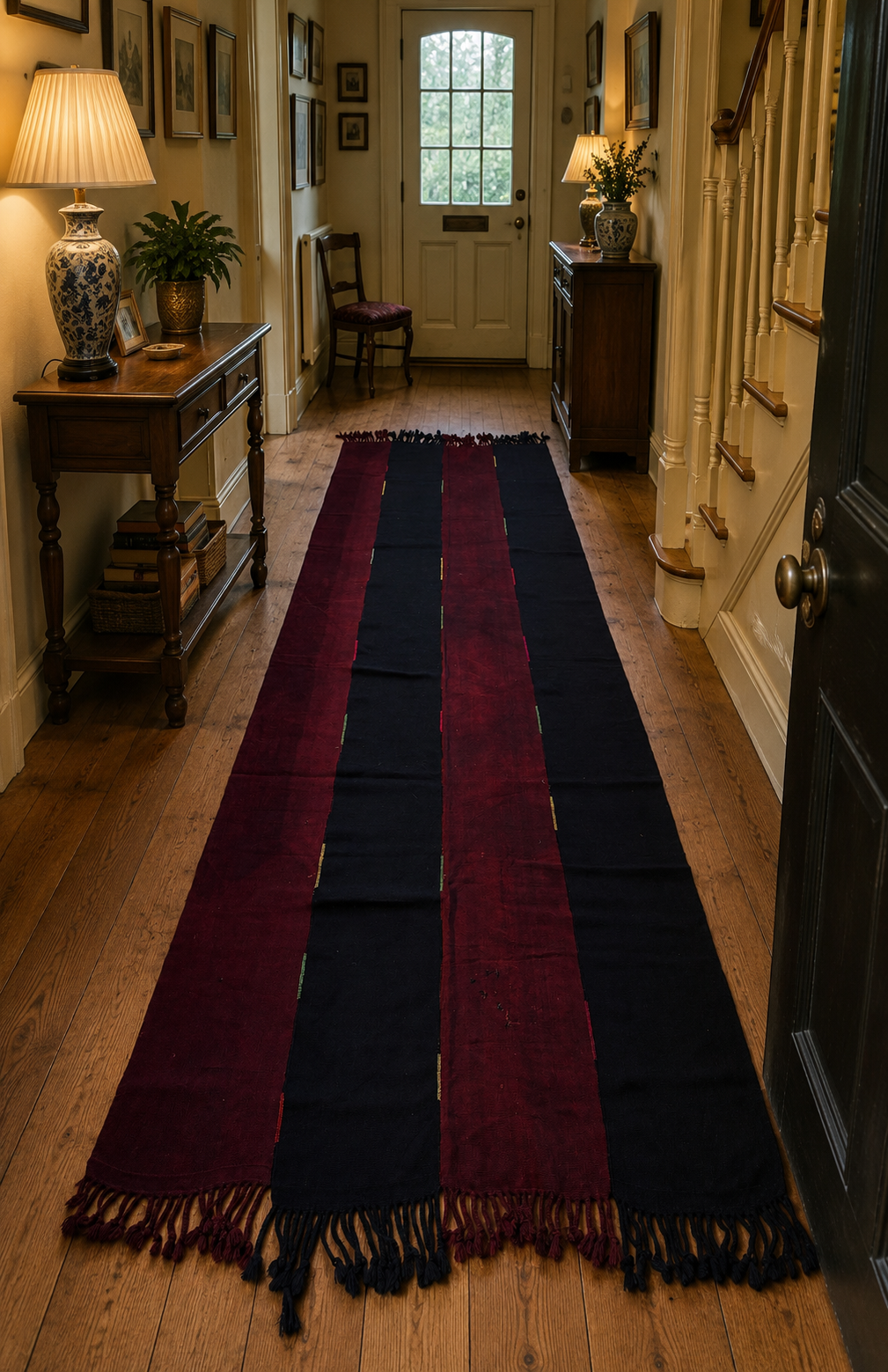 142 × 350 cm | Handmade Anatolian Wool Kilim Runner