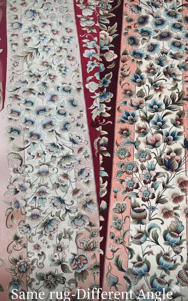 Exclusive Modal Silk Rug – 200 × 300 cm – 170 Reed Count – Luxury Persian Style Rug – Handmade Fringe